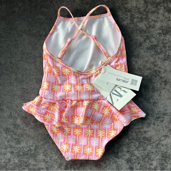 NWT Zara Toddler Swimsuit - Picture 4 of 13